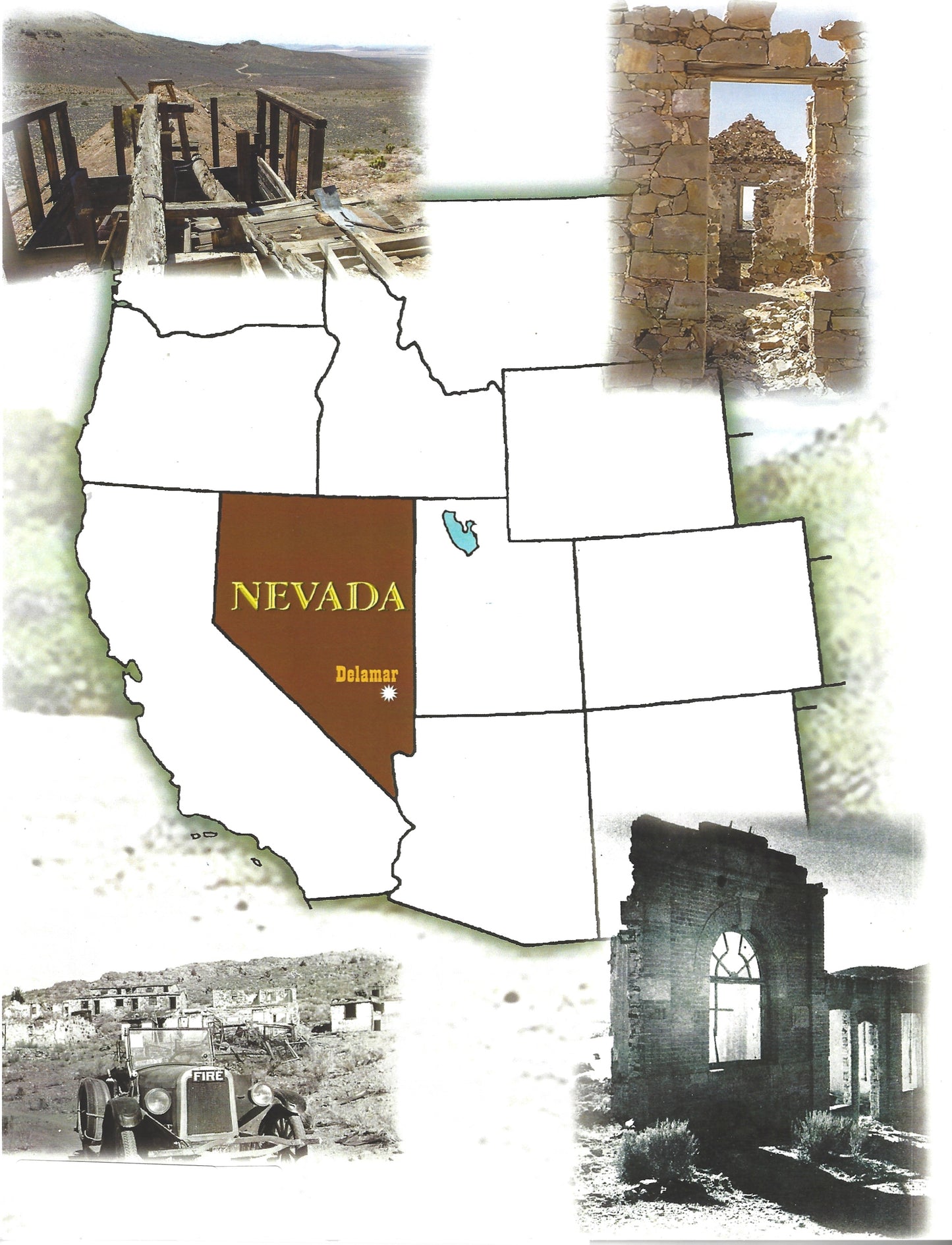 Delamar, Nevada by Jeanne Sharp Howerton (Western Places Volume 13-2)