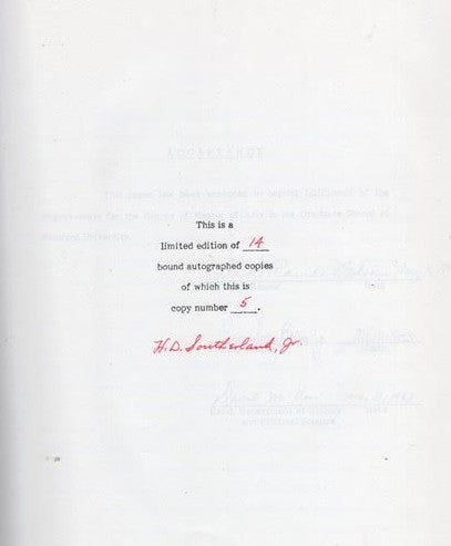 Crossing the Creeks: The Old Federal Road 1806-1836 by Henry deLeon Southerland -book- United States