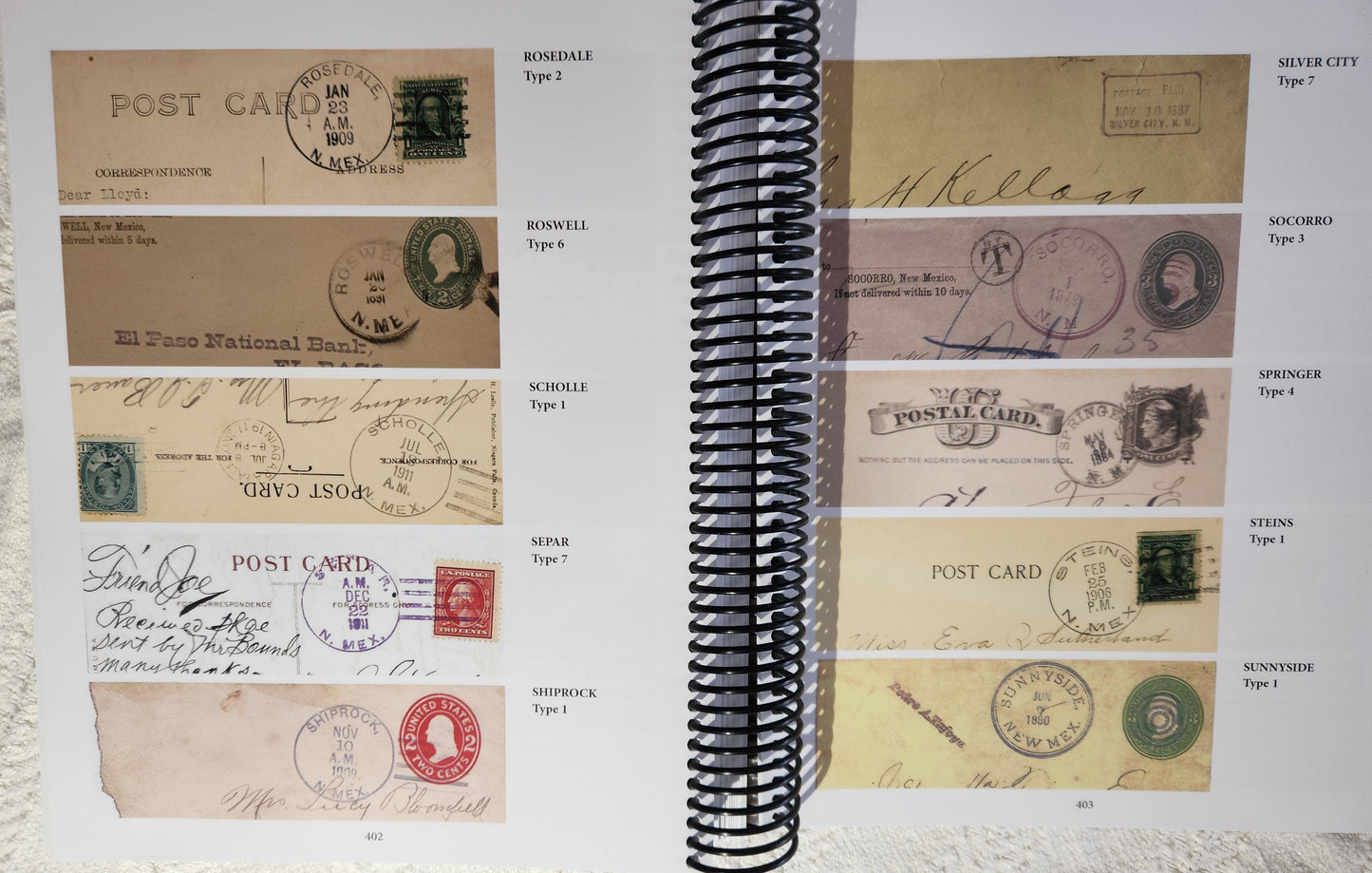 New Mexico Territorial Postmark Catalog: Eleventh Edition Edited by Robert L. Conley