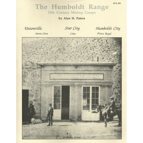 Western Places Volume 4-2 The Humboldt Range: 19th Century Mining Camps Cover