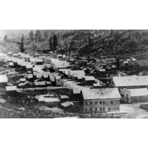 1867 photo of Silver Mountain, courtesy of Alpine County Museum