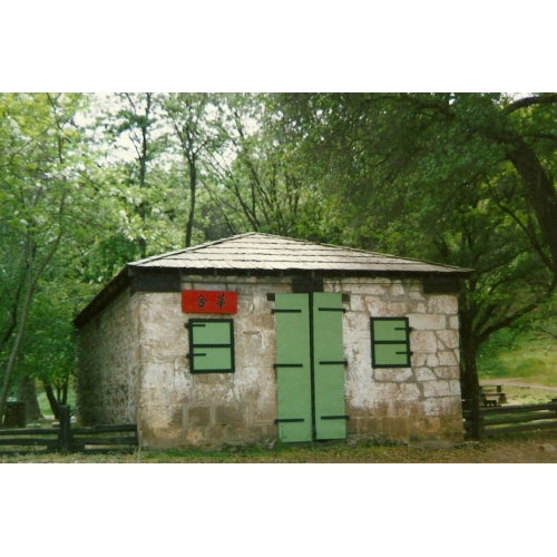 By 1860 Coloma had a strong Chinese presence and several substantial store buildings were Chinese stores, such as this one.