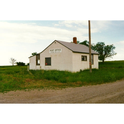 photo of Keeline WY post office, 1997