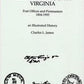 Alleghany County, VA Post Offices and Postmasters by Charles L. James -book- (Virginia, US)