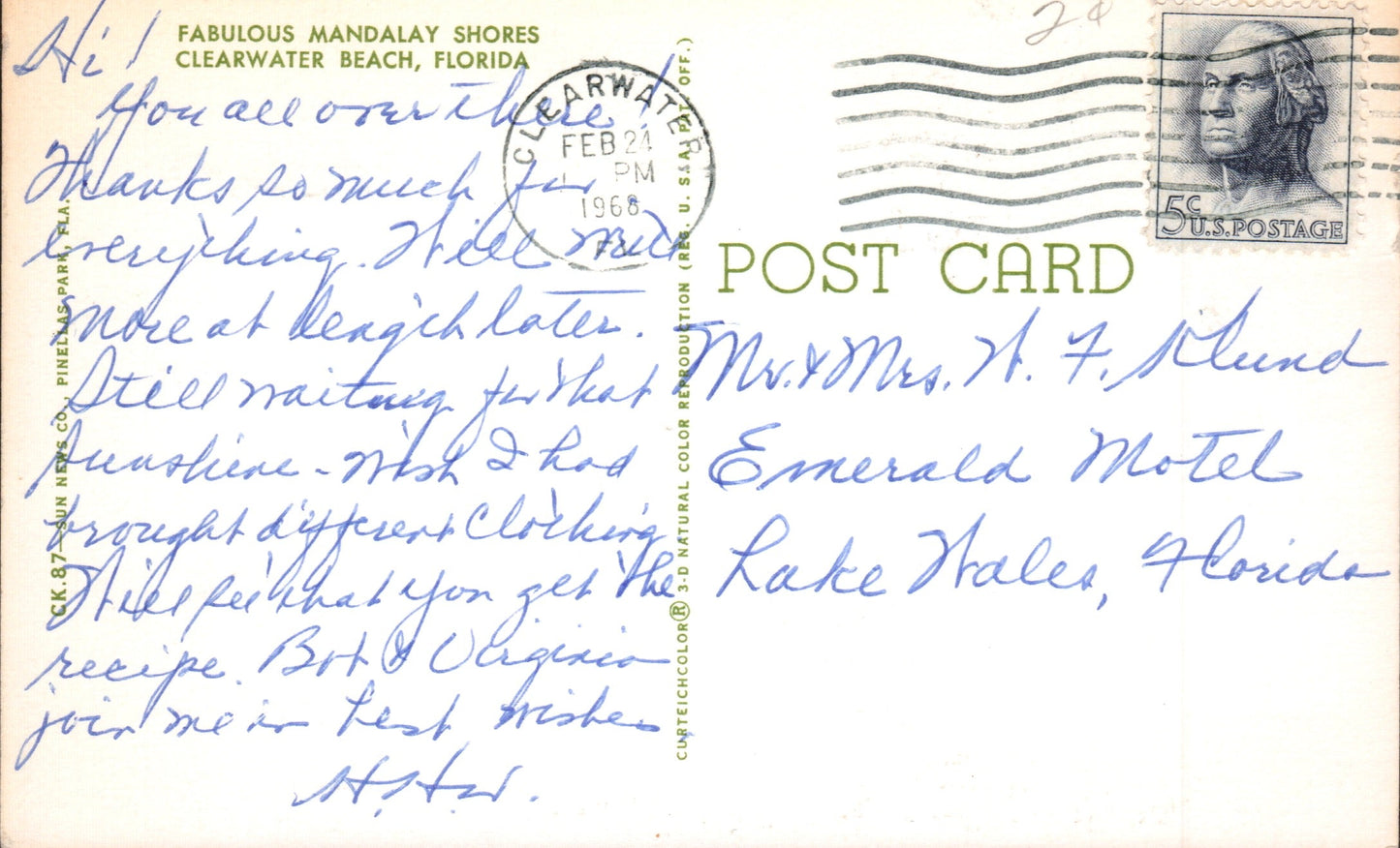 Pinellas County, FL (109 items)