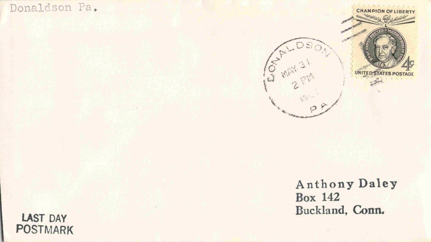 Schuylkill County, PA (33 items) SOLD