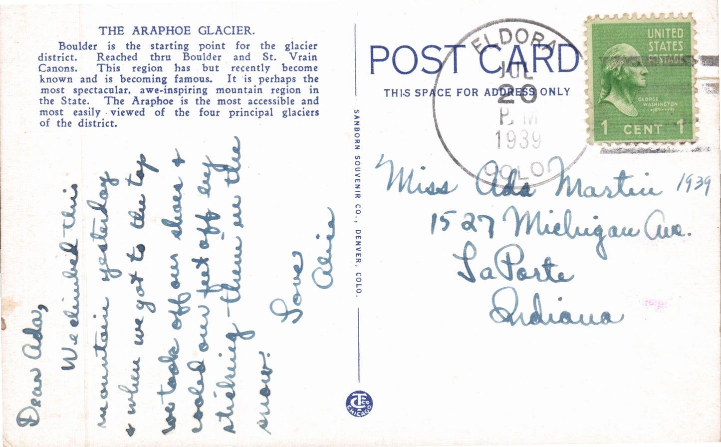 Boulder County, CO (34 items) SOLD