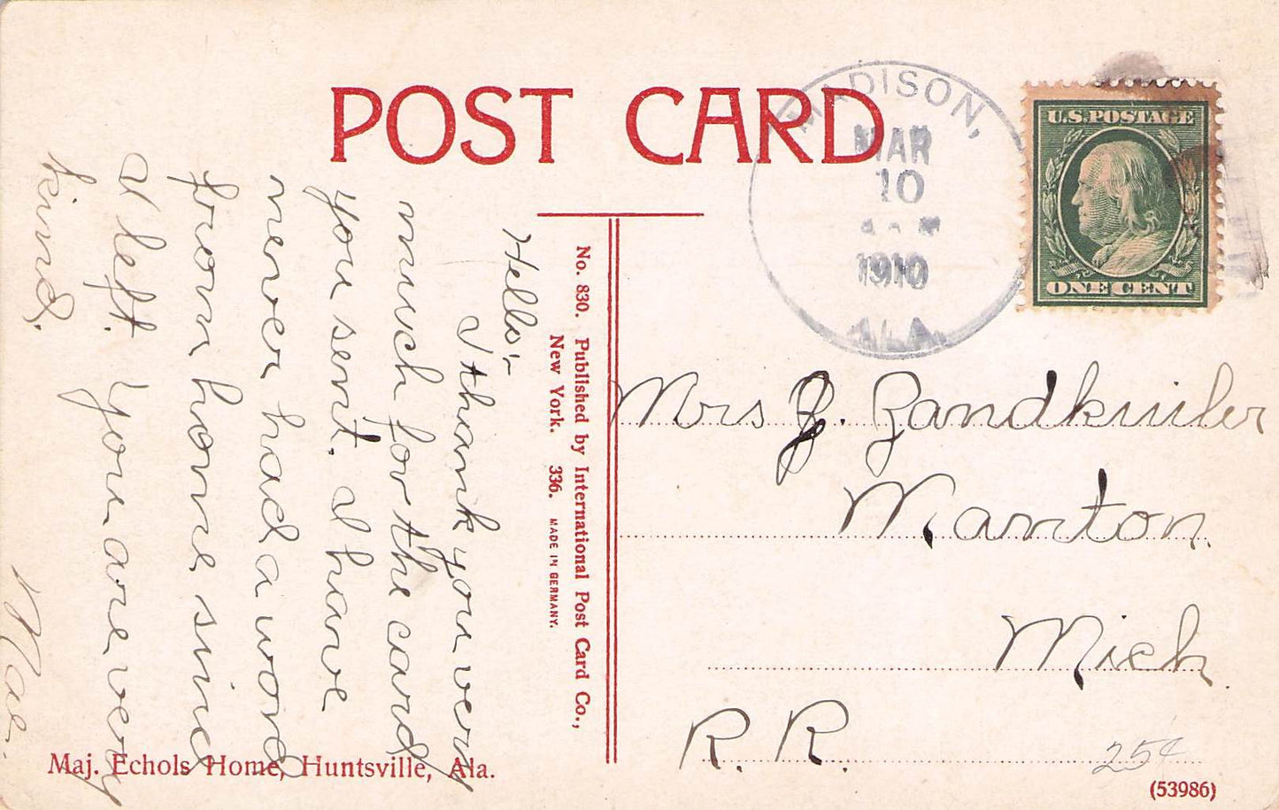 Madison County, AL (19 items)