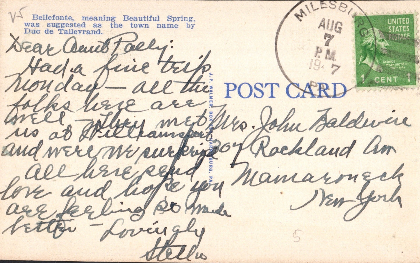 Centre County, PA (27 items) SOLD