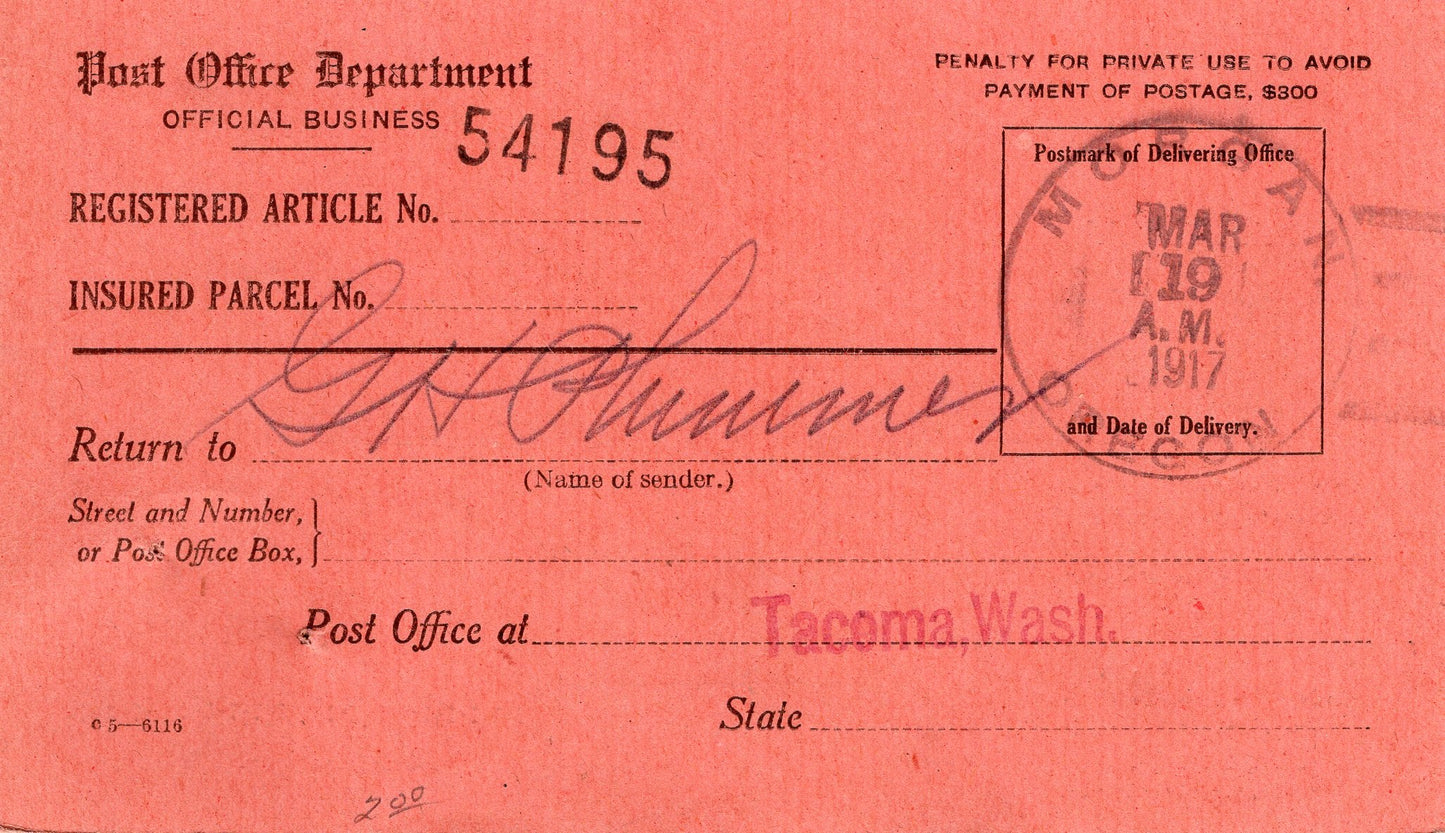 Morrow County, OR (13 items) SOLD