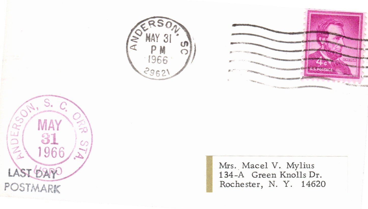 Anderson County, SC (18 items)