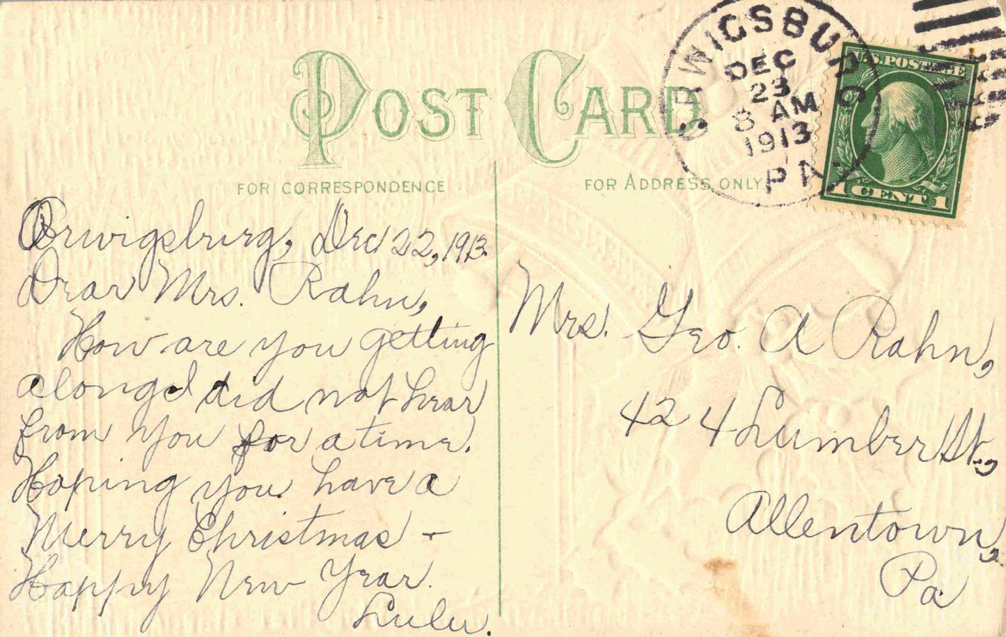 Schuylkill County, PA (33 items) SOLD