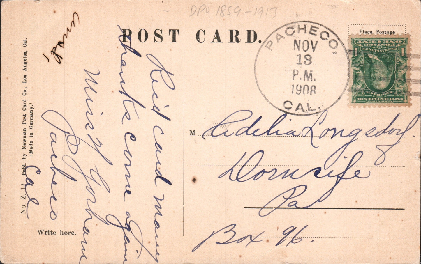 Contra Costa County, CA (82 items) SOLD