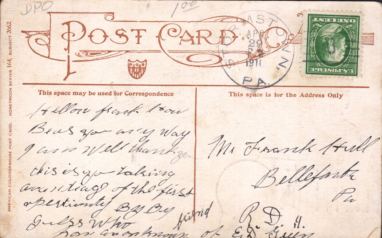 Centre County, PA (27 items) SOLD