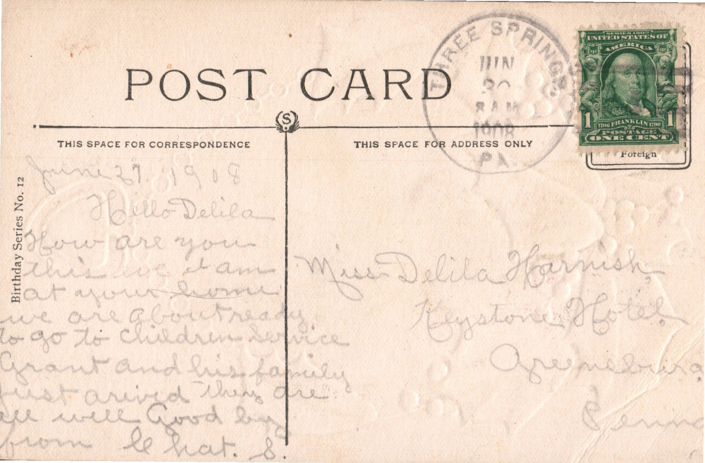 Huntingdon County, PA (18 items) SOLD