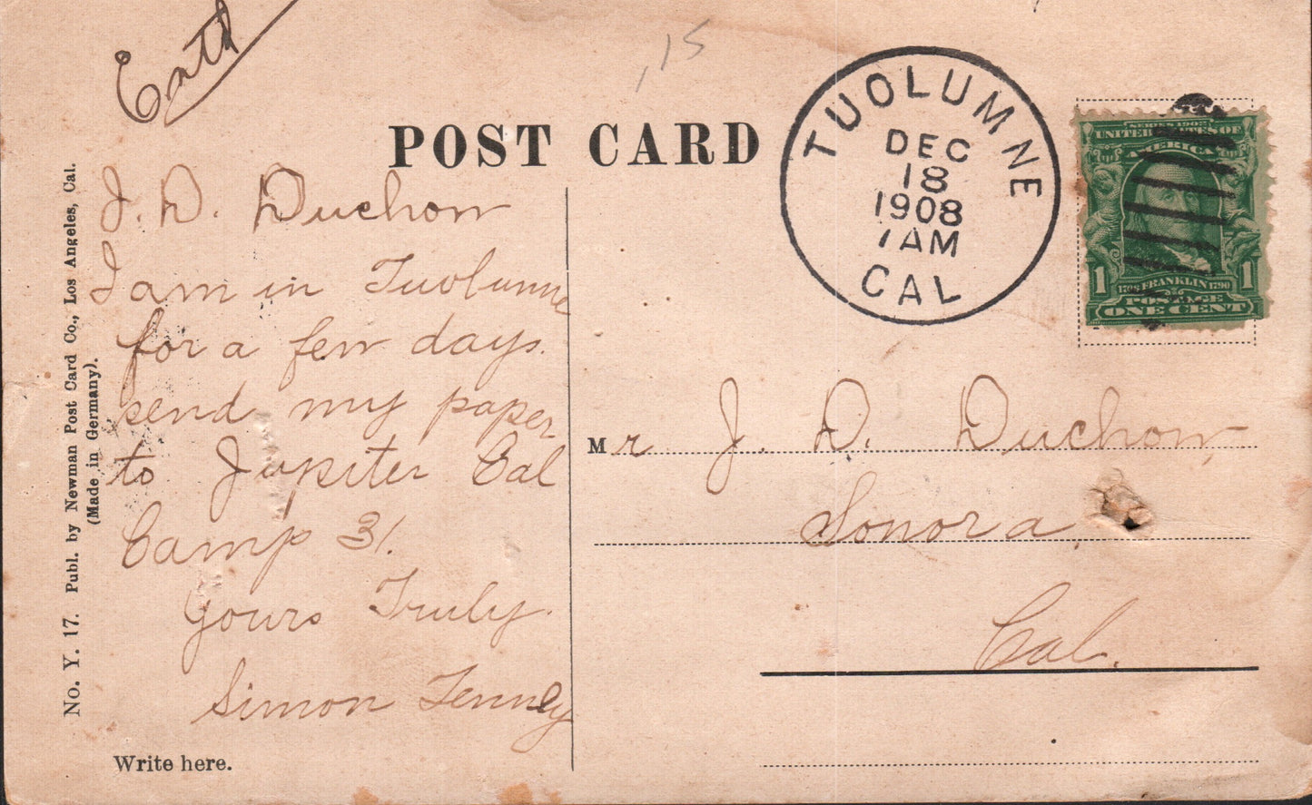Tuolumne County, CA (65 items)