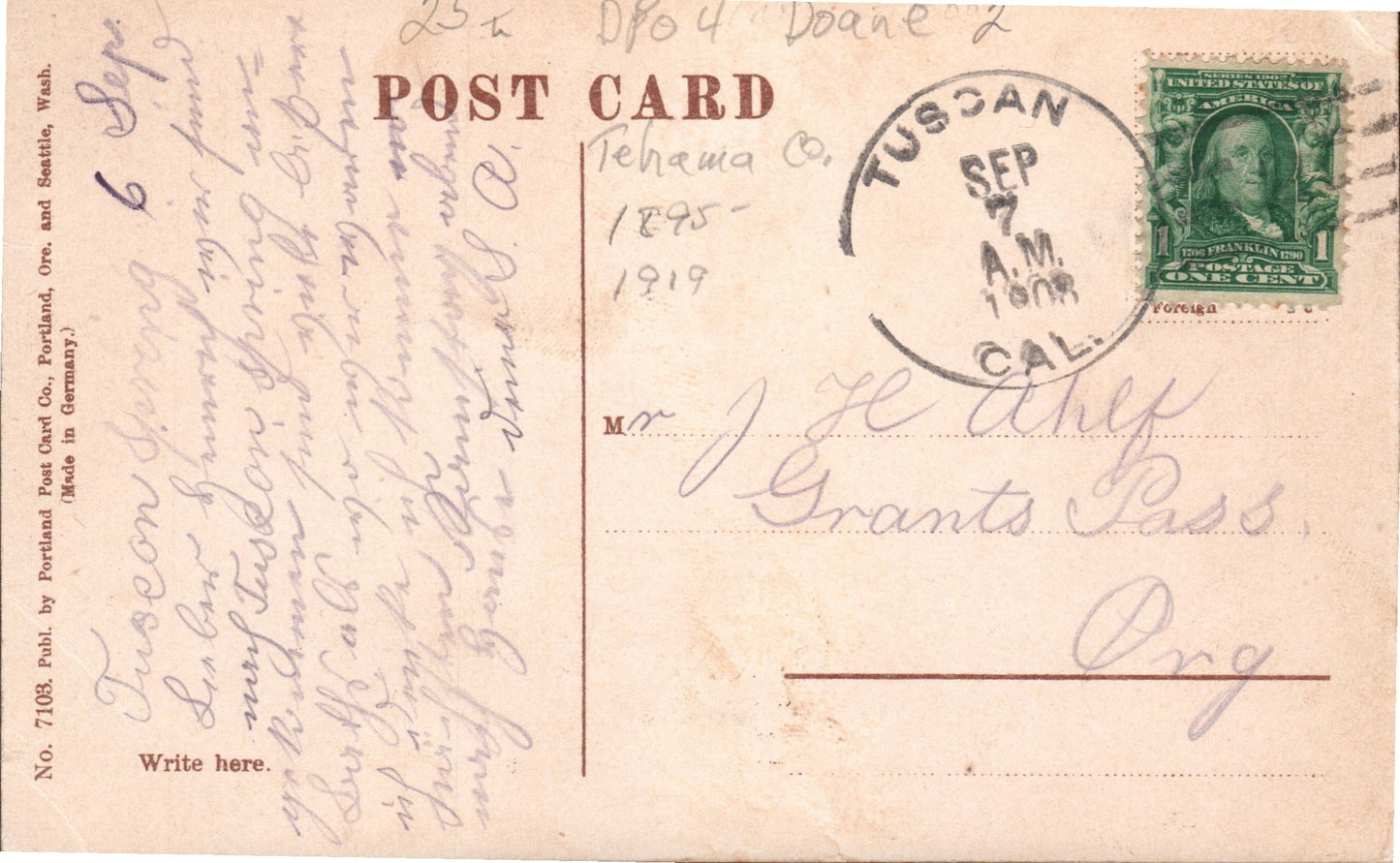 Tehama County, CA (41 items)