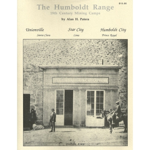 Western Places Volume 4-2 The Humboldt Range: 19th Century Mining Camps Cover