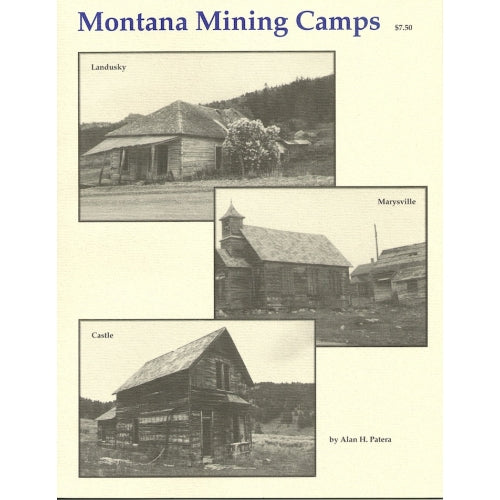 Western Places Volume 4-3 Montana Mining Camps Cover