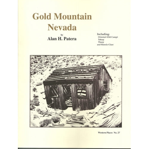Western Places Volume 7-3 Gold Mountain Nevada Cover