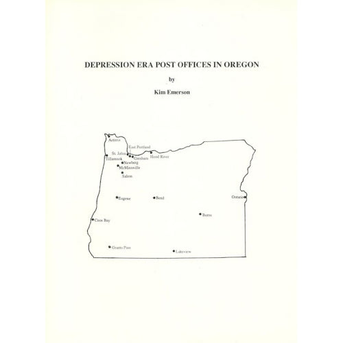 Depression Era Post Offices in Oregon Cover