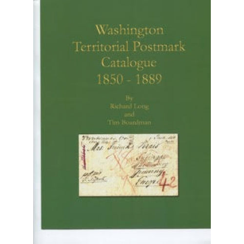 Washington Territorial Postmark Catalogue 1850-1889 Cover