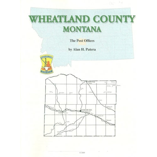 Wheatland County Montana: The Post Offices - Pamphlet Cover