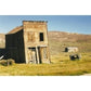 A two-story frame building sits forlornly at Bodie in 1999