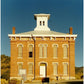 A picture of the Belmont Court House as it is today.  It was built in 1874 and is now a Nevada State Historical Site.