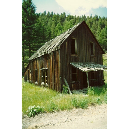 It never approached the fame of its California namesake, but Washington had its own mining camp named Bodie.  It has several log buildings remaining.